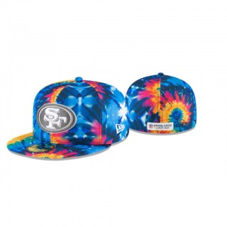 49ers Hat 59FIFTY Fitted Multi-Color 2020 NFL Cancer Catch