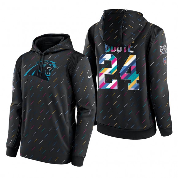 A.J. Bouye Panthers 2021 NFL Crucial Catch Therma Pullover Hoodie