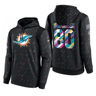 Adam Shaheen Dolphins 2021 NFL Crucial Catch Therma Pullover Hoodie