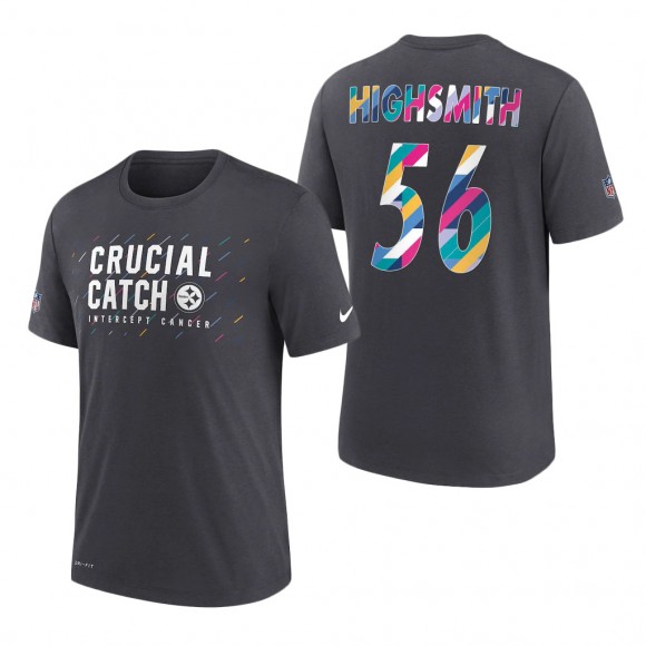 Alex Highsmith Steelers 2021 NFL Crucial Catch Performance T-Shirt