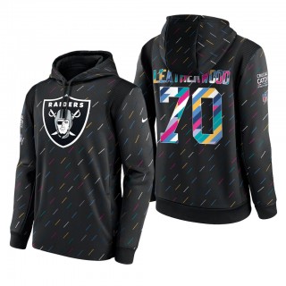 Alex Leatherwood Raiders 2021 NFL Crucial Catch Therma Pullover Hoodie
