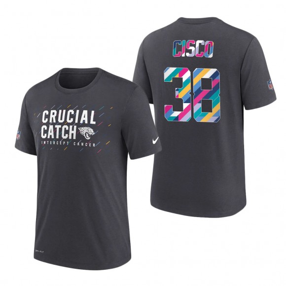 Andre Cisco Jaguars 2021 NFL Crucial Catch Performance T-Shirt