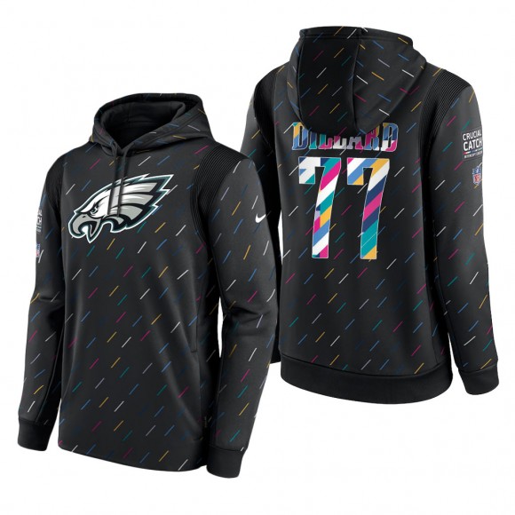 Andre Dillard Eagles 2021 NFL Crucial Catch Therma Pullover Hoodie