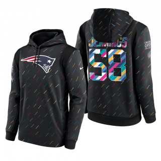 Anfernee Jennings Patriots 2021 NFL Crucial Catch Therma Pullover Hoodie