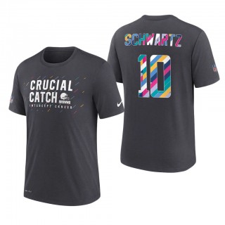 Anthony Schwartz Browns 2021 NFL Crucial Catch Performance T-Shirt