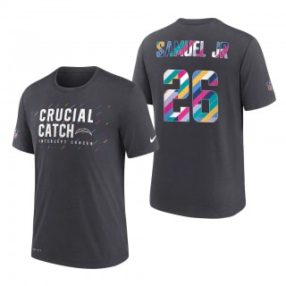 Asante Samuel Jr. Chargers 2021 NFL Crucial Catch Performance T-Shirt