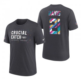 Ashtyn Davis Jets 2021 NFL Crucial Catch Performance T-Shirt
