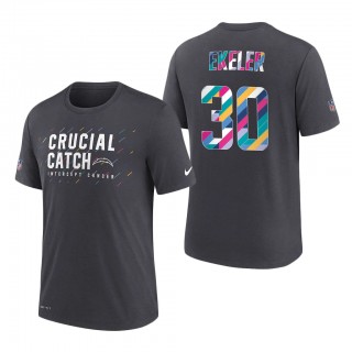 Austin Ekeler Chargers 2021 NFL Crucial Catch Performance T-Shirt
