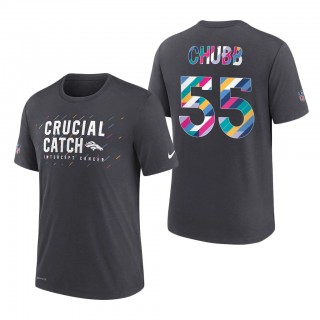 Bradley Chubb Broncos 2021 NFL Crucial Catch Performance T-Shirt