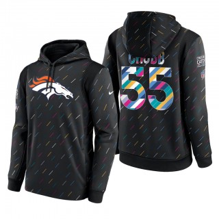 Bradley Chubb Broncos 2021 NFL Crucial Catch Therma Pullover Hoodie