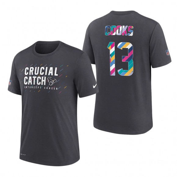 Brandin Cooks Texans 2021 NFL Crucial Catch Performance T-Shirt
