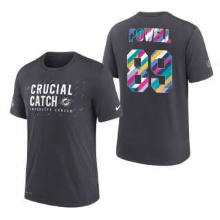 Brandon Powell Dolphins 2021 NFL Crucial Catch Performance T-Shirt