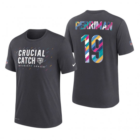 Breshad Perriman Bears 2021 NFL Crucial Catch Performance T-Shirt