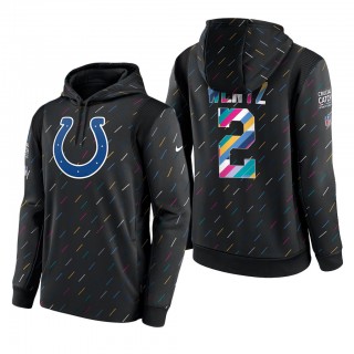 Carson Wentz Colts 2021 NFL Crucial Catch Therma Pullover Hoodie