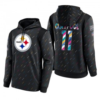 Chase Claypool Steelers 2021 NFL Crucial Catch Therma Pullover Hoodie