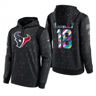 Chris Conley Texans 2021 NFL Crucial Catch Therma Pullover Hoodie