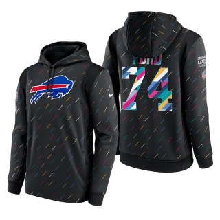 Cody Ford Bills 2021 NFL Crucial Catch Therma Pullover Hoodie