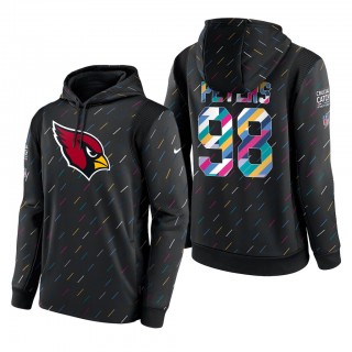 Corey Peters Cardinals 2021 NFL Crucial Catch Therma Pullover Hoodie