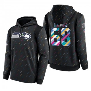 Damien Lewis Seahawks 2021 NFL Crucial Catch Therma Pullover Hoodie