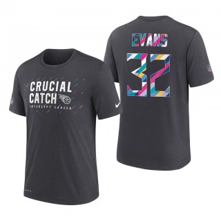 Darrynton Evans Titans 2021 NFL Crucial Catch Performance T-Shirt