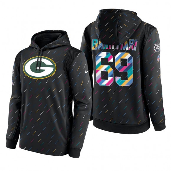 David Bakhtiari Packers 2021 NFL Crucial Catch Therma Pullover Hoodie