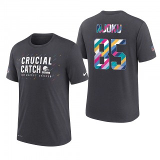 David Njoku Browns 2021 NFL Crucial Catch Performance T-Shirt