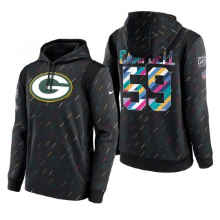 De'Vondre Campbell Packers 2021 NFL Crucial Catch Therma Pullover Hoodie