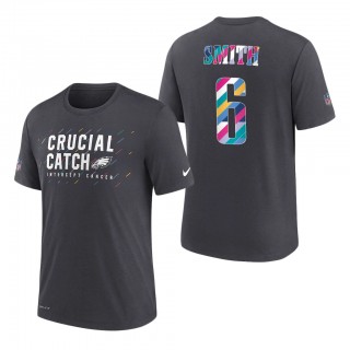 DeVonta Smith Eagles 2021 NFL Crucial Catch Performance T-Shirt