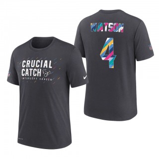 Deshaun Watson Texans 2021 NFL Crucial Catch Performance T-Shirt