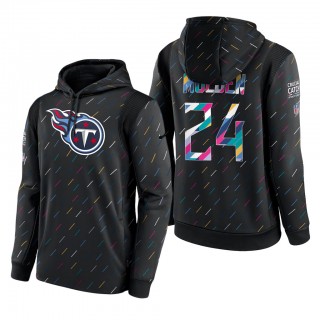 Elijah Molden Titans 2021 NFL Crucial Catch Therma Pullover Hoodie