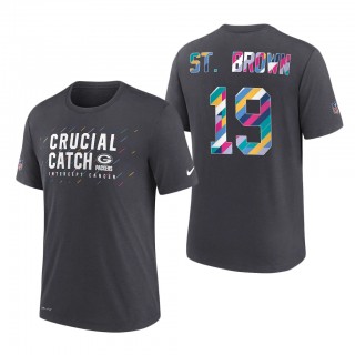 Equanimeous St. Brown Packers 2021 NFL Crucial Catch Performance T-Shirt