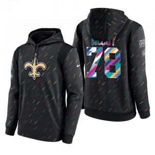 Erik McCoy Saints 2021 NFL Crucial Catch Therma Pullover Hoodie