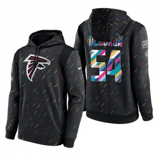Foyesade Oluokun Falcons 2021 NFL Crucial Catch Therma Pullover Hoodie