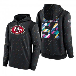 Fred Warner 49ers 2021 NFL Crucial Catch Therma Pullover Hoodie