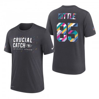 George Kittle 49ers 2021 NFL Crucial Catch Performance T-Shirt