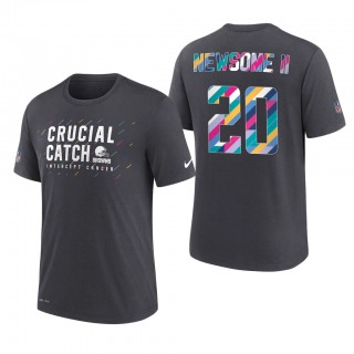 Greg Newsome II Browns 2021 NFL Crucial Catch Performance T-Shirt