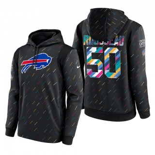 Gregory Rousseau Bills 2021 NFL Crucial Catch Therma Pullover Hoodie