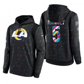 Jalen Ramsey Rams 2021 NFL Crucial Catch Therma Pullover Hoodie