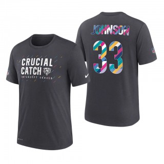 Jaylon Johnson Bears 2021 NFL Crucial Catch Performance T-Shirt