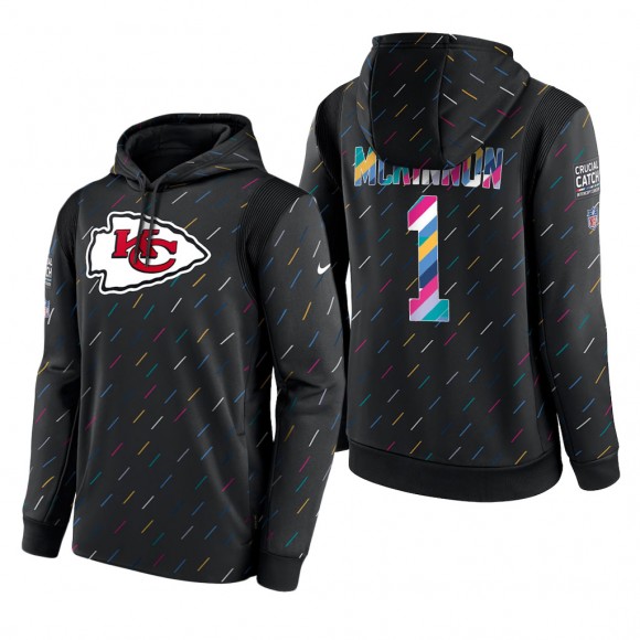 Jerick McKinnon Chiefs 2021 NFL Crucial Catch Therma Pullover Hoodie