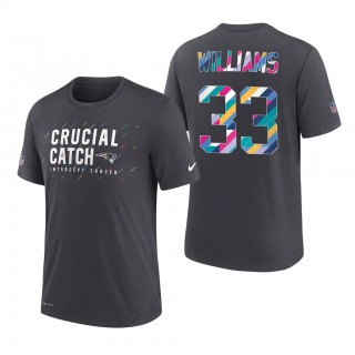 Joejuan Williams Patriots 2021 NFL Crucial Catch Performance T-Shirt