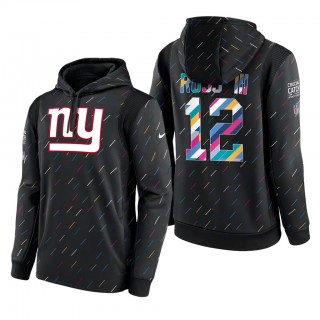 John Ross III Giants 2021 NFL Crucial Catch Therma Pullover Hoodie