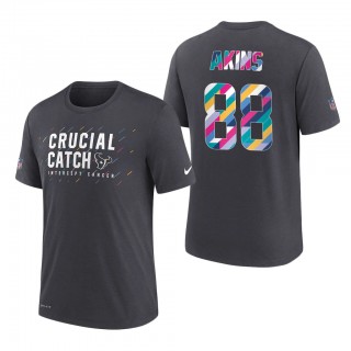 Jordan Akins Texans 2021 NFL Crucial Catch Performance T-Shirt