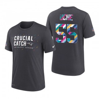 Josh Uche Patriots 2021 NFL Crucial Catch Performance T-Shirt