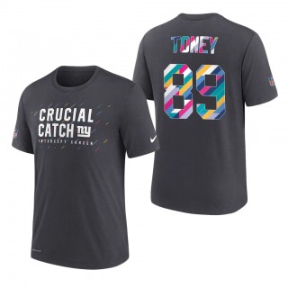 Kadarius Toney Giants 2021 NFL Crucial Catch Performance T-Shirt