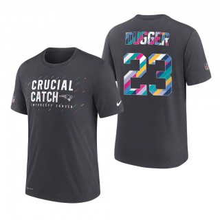 Kyle Dugger Patriots 2021 NFL Crucial Catch Performance T-Shirt
