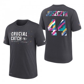 Kyle Juszczyk 49ers 2021 NFL Crucial Catch Performance T-Shirt