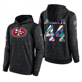 Kyle Juszczyk 49ers 2021 NFL Crucial Catch Therma Pullover Hoodie