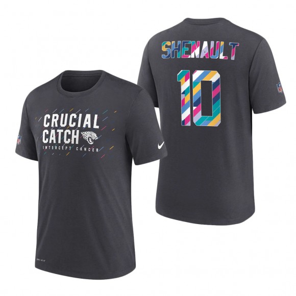 Laviska Shenault Jaguars 2021 NFL Crucial Catch Performance T-Shirt
