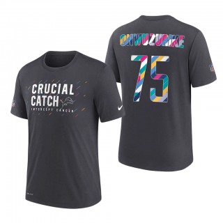 Levi Onwuzurike Lions 2021 NFL Crucial Catch Performance T-Shirt